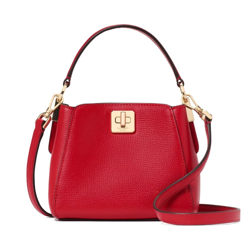 New Kate Spade Phoebe Mini Top Handle Crossbody Perfect Cherry